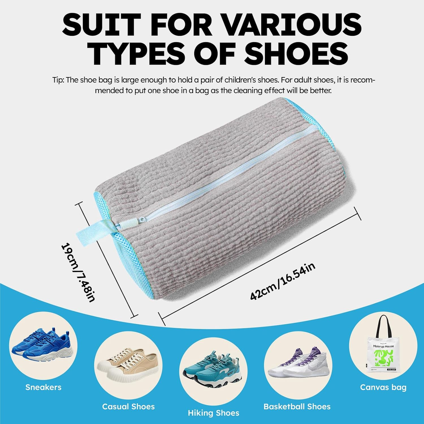 Shoe Clean Laundry Bag