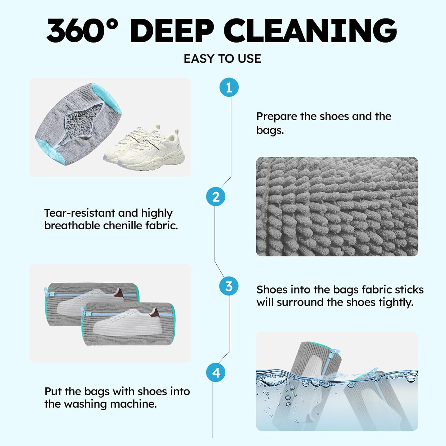 Shoe Clean Laundry Bag